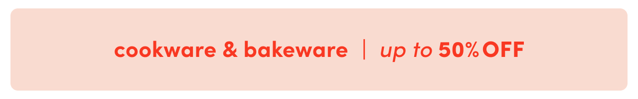 cookware & bakeware sale