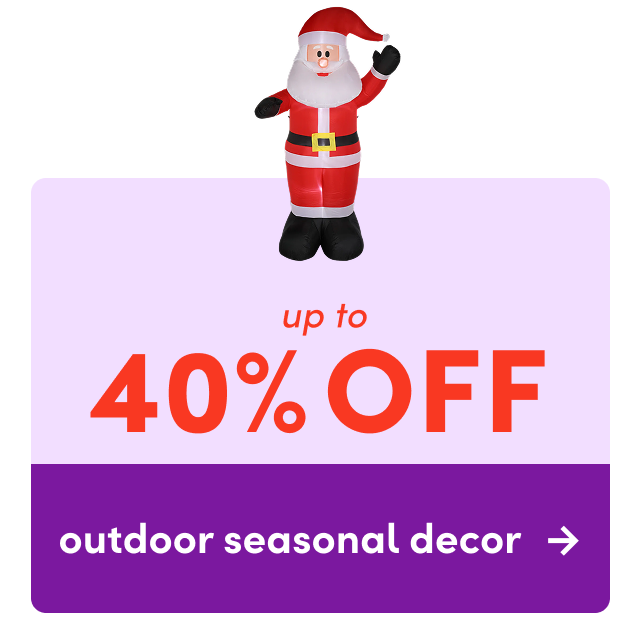 outdoor seasonal decor deals