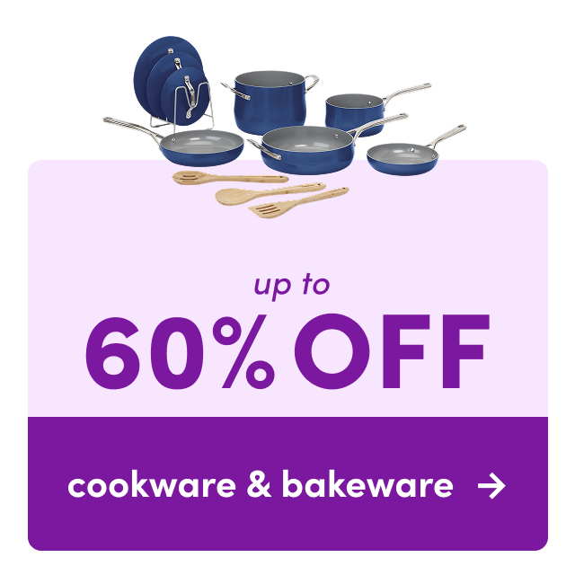 Way Day: cookware & bakeware