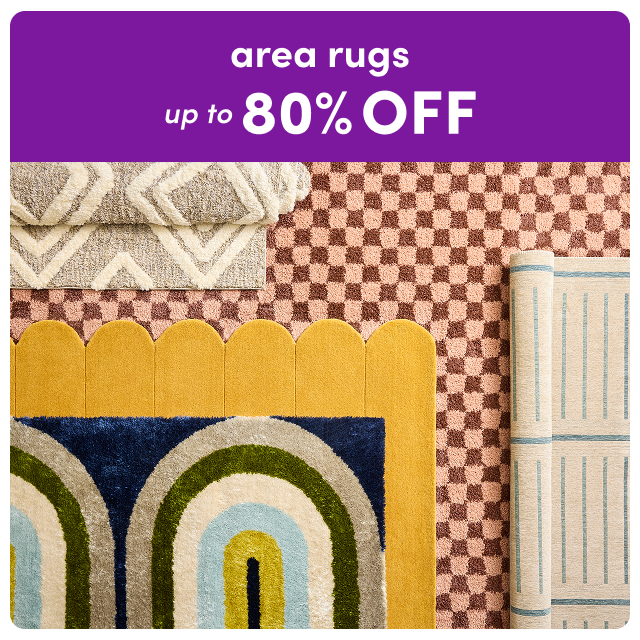 Way Day: area rugs