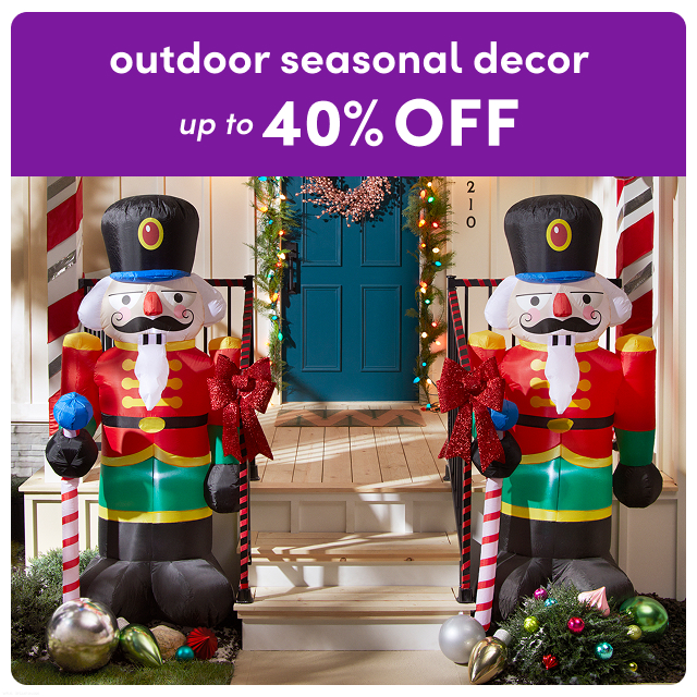 outdoor seasonal decor deals