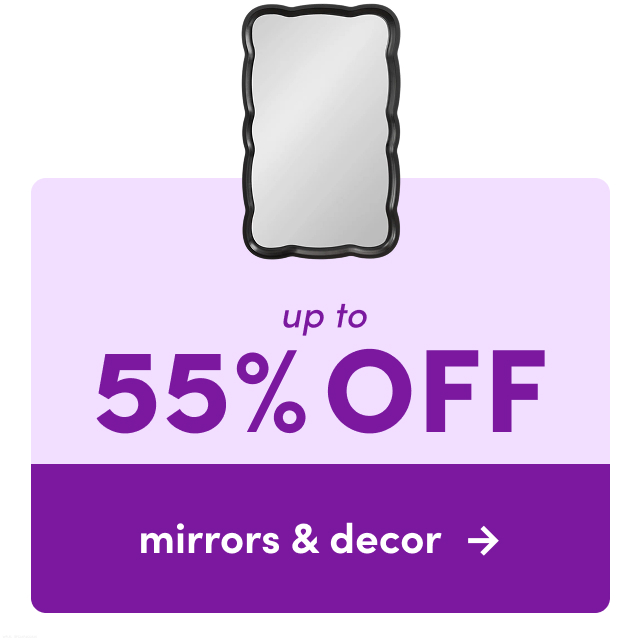 deals on mirrors & decor