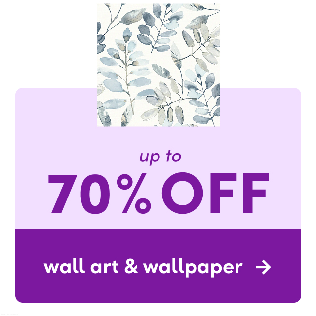 deals on wall art & wallpaper
