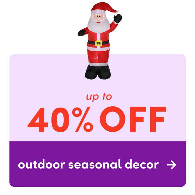 deals on outdoor seasonal decor