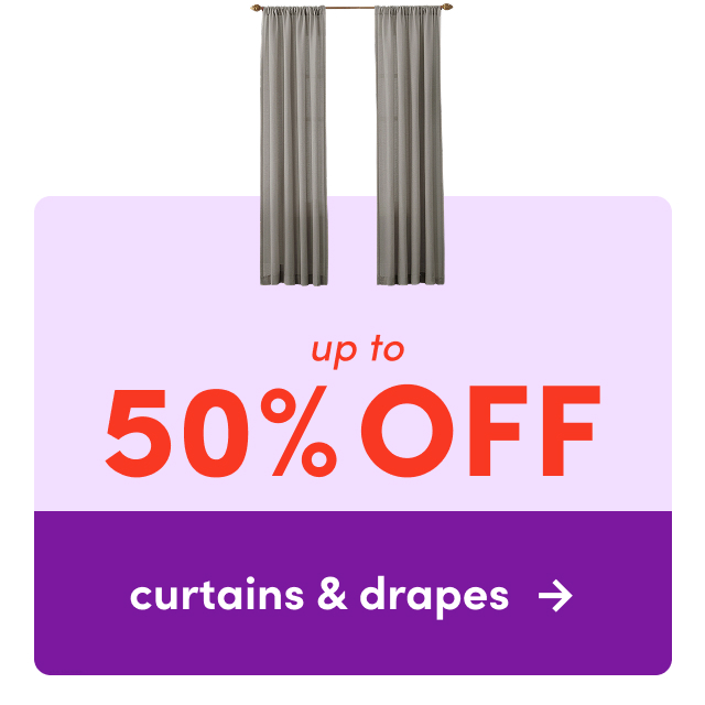 deals on curtains & drapes