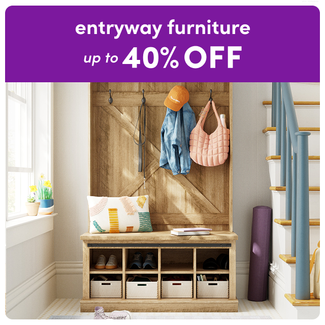 entryway furniture clearance