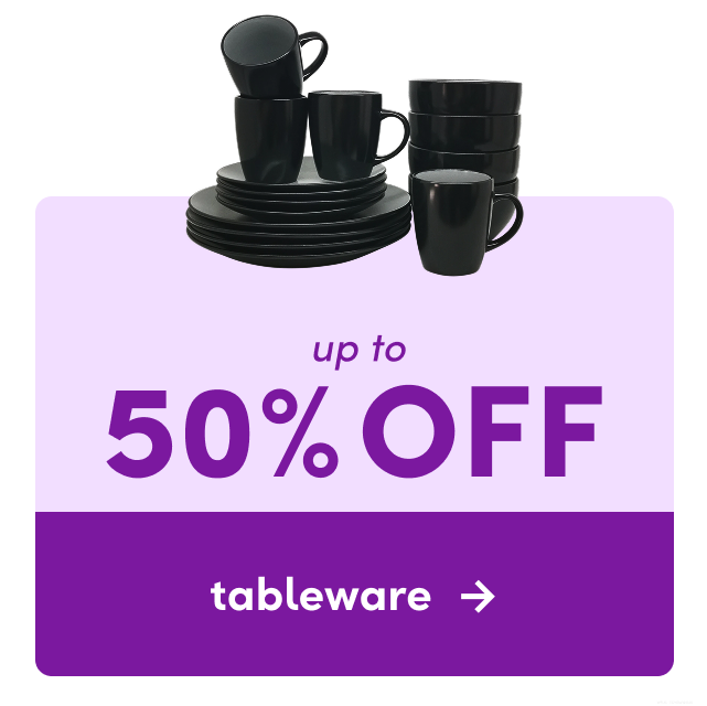 tableware clearance