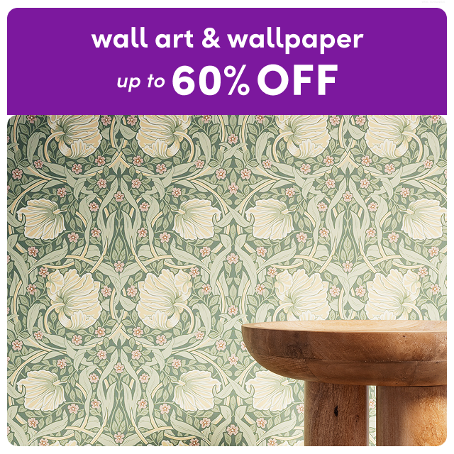 wall art & wallpaper clearance