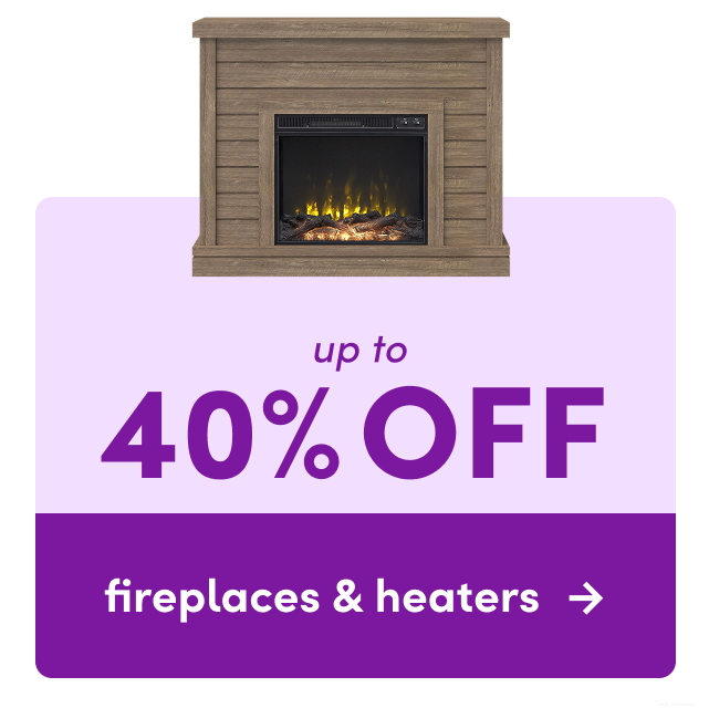 fireplace & heater clearance