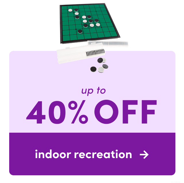 indoor recreation clearance