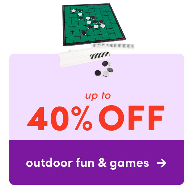 deals on outdoor fun & games