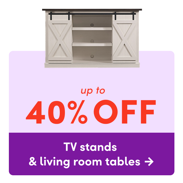deals on TV stands & living room tables