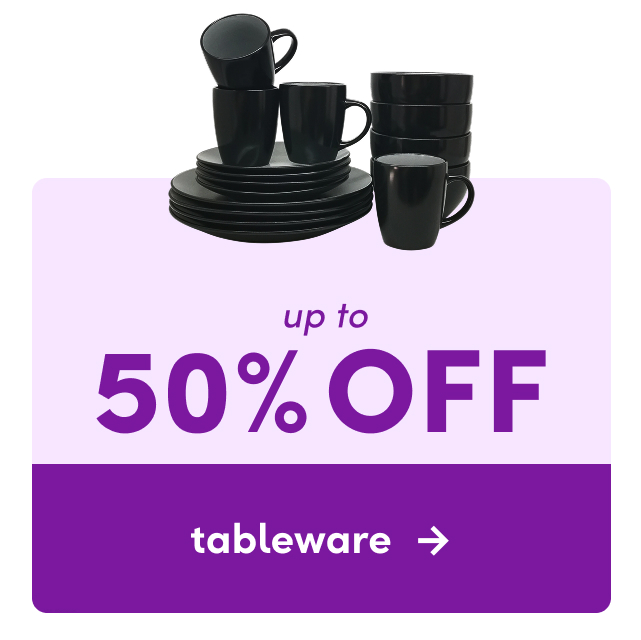 deals on tableware