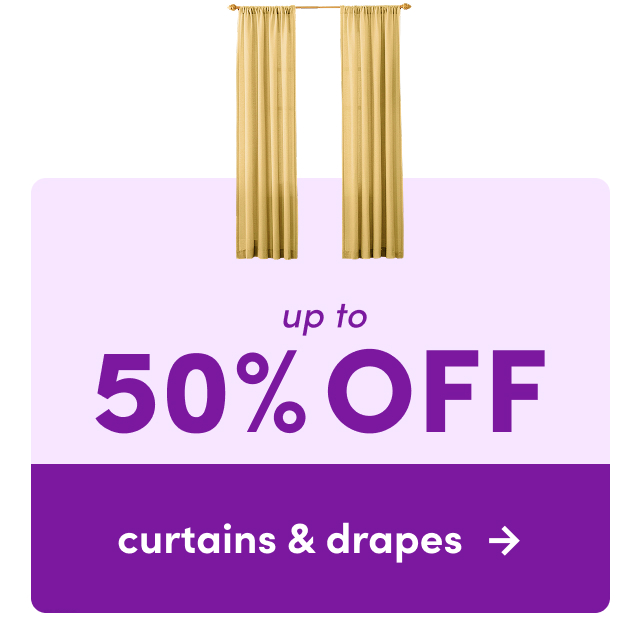 deals on curtains & drapes