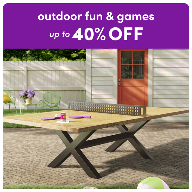 deals on outdoor fun & games