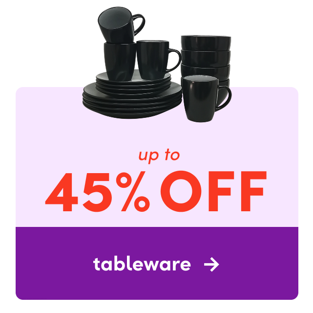 tableware clearance