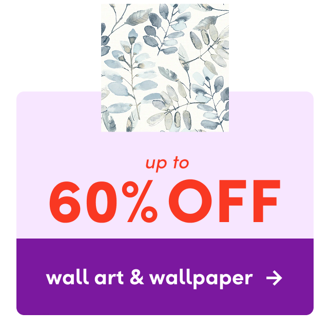 wall art & wallpaper clearance