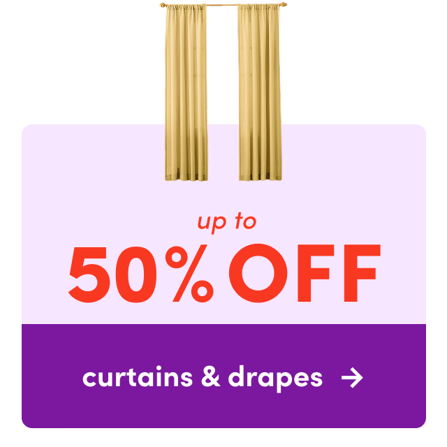 curtains & drapes on sale