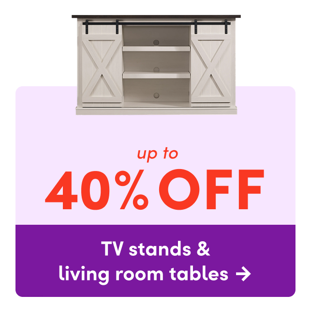 TV stands & living room tables on sale