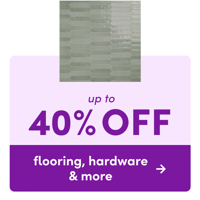 flooring, hardware & more on clearout