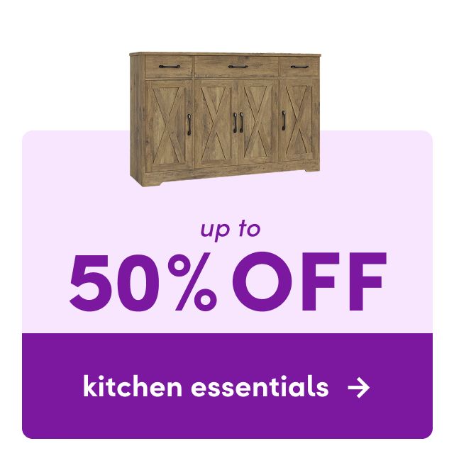 kitchen essentials clearout