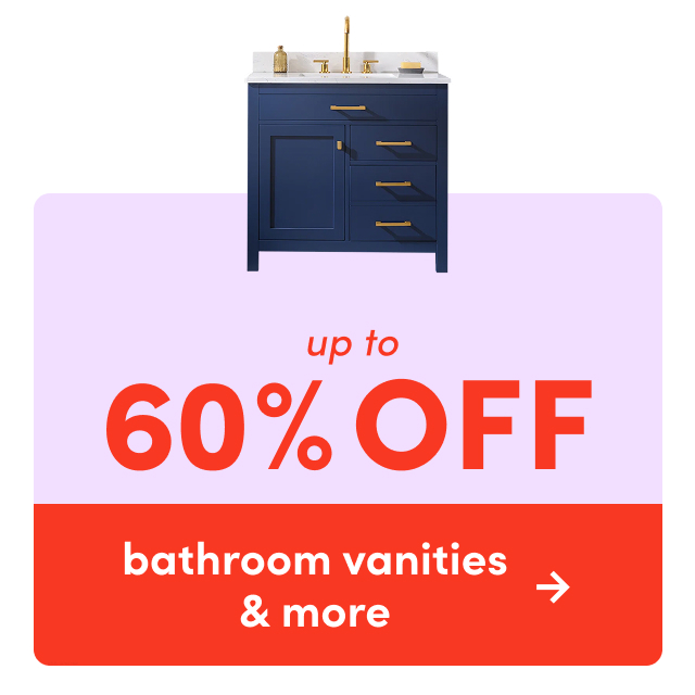 bathroom vanities & more on deals