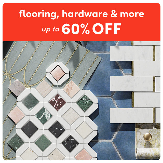 flooring, hardware & more on deals