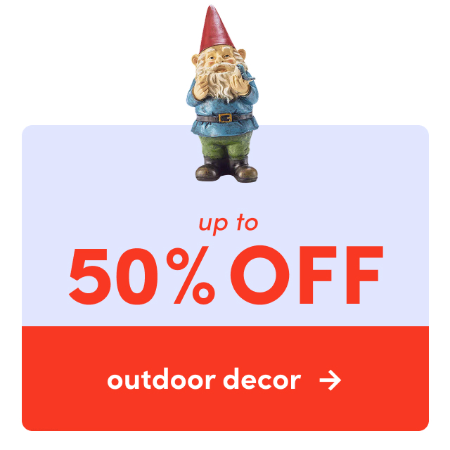 outdoor decor sale