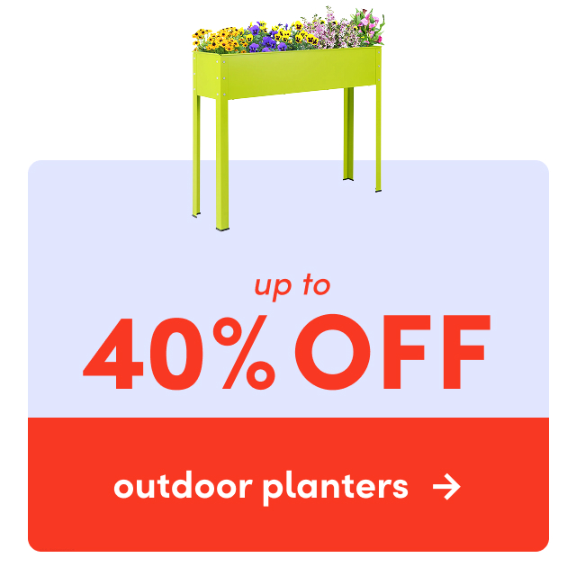 outdoor planter sale