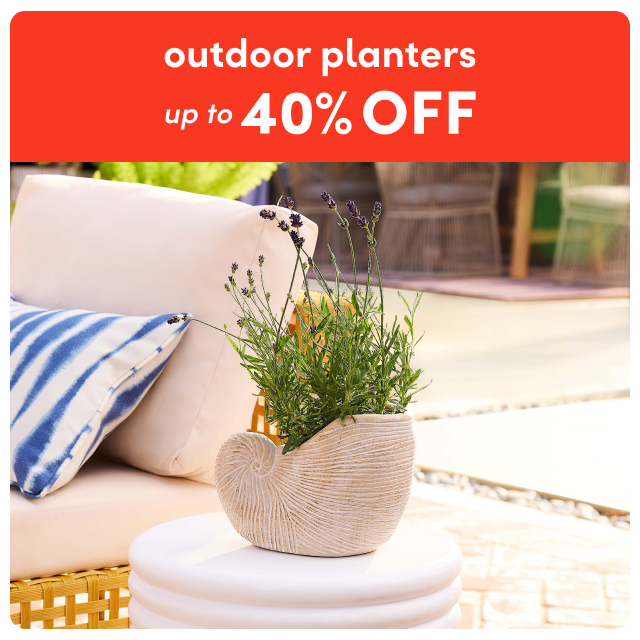 outdoor planter sale