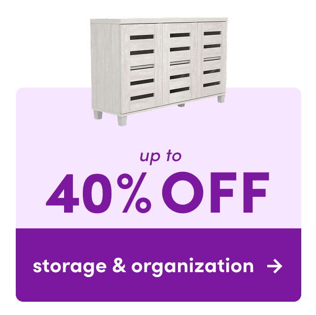 deals on storage & organization