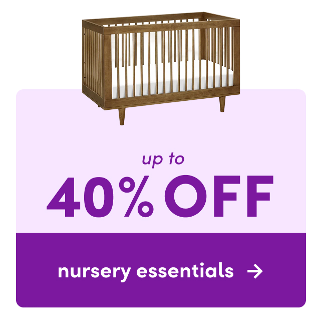 nursery essentials clearance
