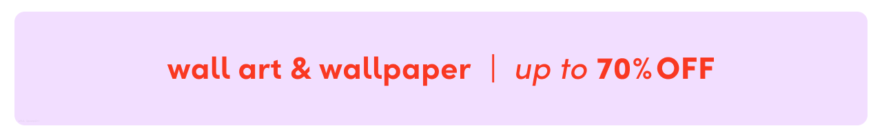 wall art & wallpaper clearance