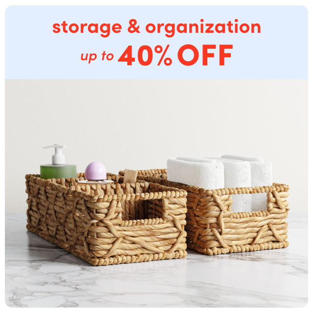 storage & organization clearance
