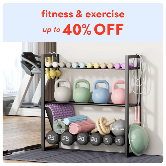 fitness & exercise on clearance