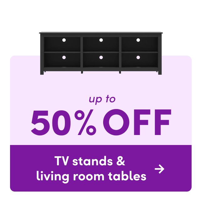 TV stand & living room table clearout