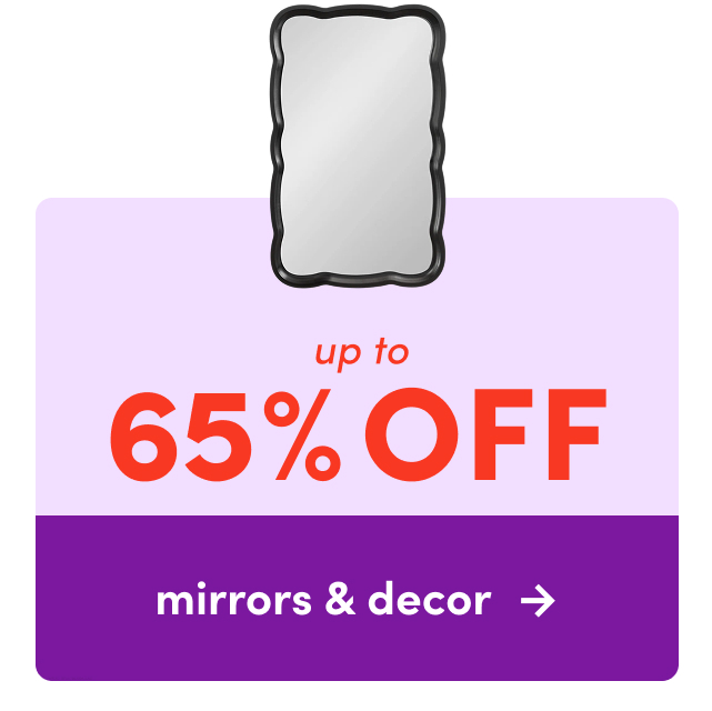 mirror & decor sale