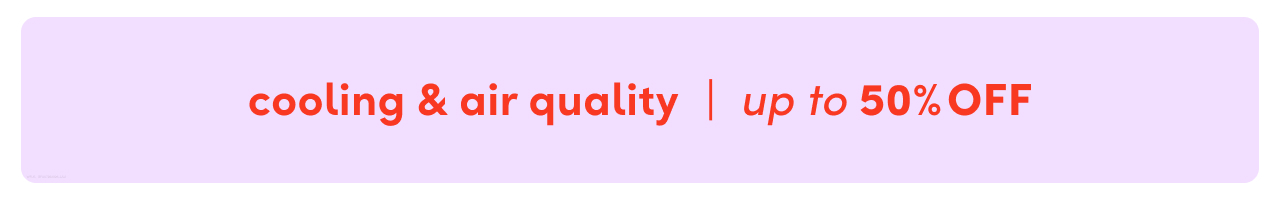 cooling & air quality sale