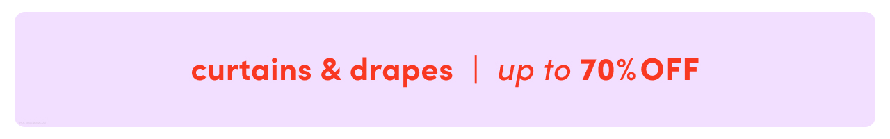 curtain & drape sale