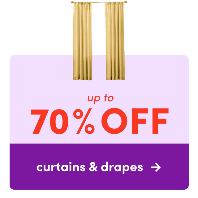 curtain & drape sale