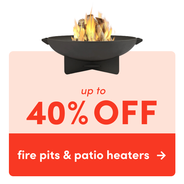 fire pit & patio heater clearance