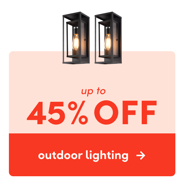 outdoor lighting clearance