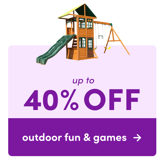 outdoor fun & games clearance