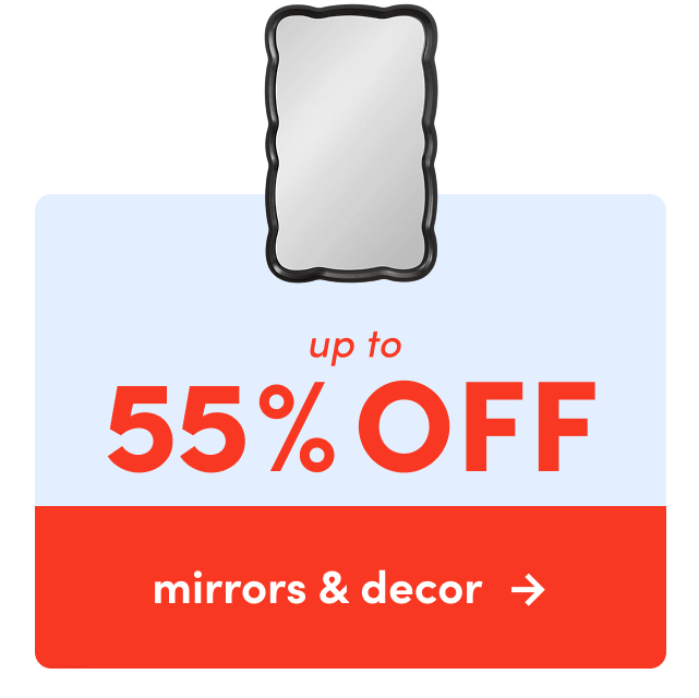 mirror & decor clearance