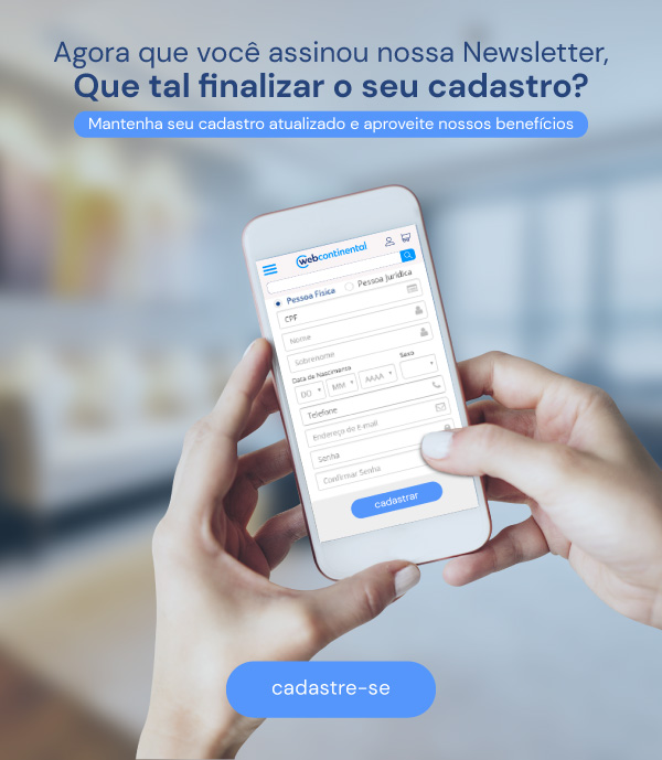 Que tal finalizar o seu cadastro?