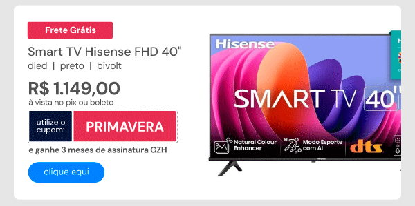 Smart TV Hisense FHD 40