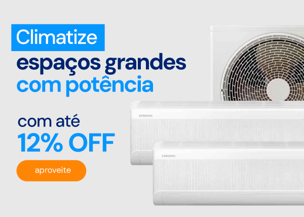 Climatize Espaços Grandes com Potência