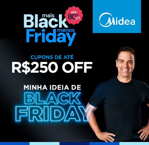 Especial Midea Black Friday