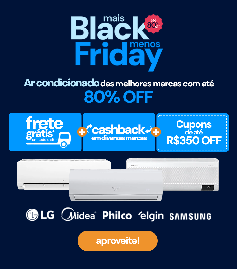 Ar Condicionado com até 80% OFF!
