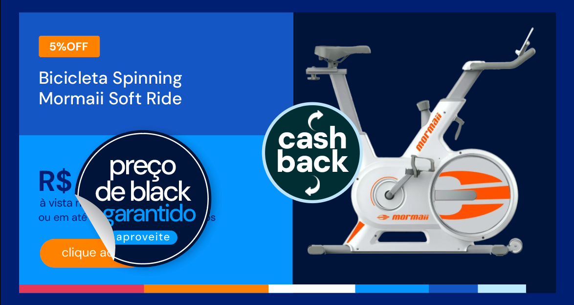 Bicicleta Spinning Mormaii Soft Ride